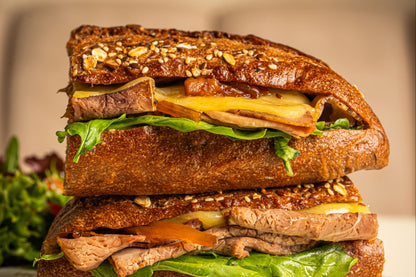 Roast Beef Baguette (Brown Bread)